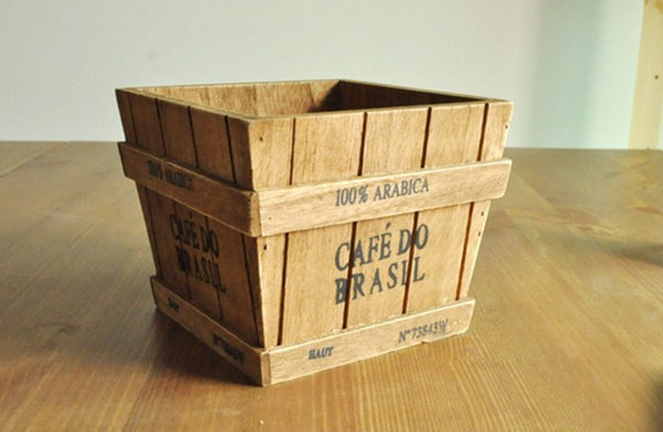 chậu gỗ cắm hoa rẻ đẹp